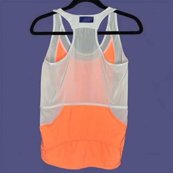 Adidas by Stella McCartney Coral Barricade Athletic Barbiecore Tennis Tank Top - Picture 2 of 8